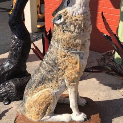 This Life-like Howling Wolf Will Have People Wondering Where You Got Yours. Available In Multiple Finishes.