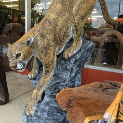 Your Guests Will Look Twice At This Life-like, Life-size Cougar!