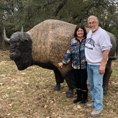This Couple Couldn't Wait For The Delivery Of Their Buffalo!