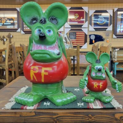 This Pair Of Rat Finks Are Made From Heavy Cast Aluminum.