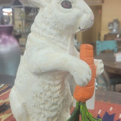 This Life-like Rabbit Will Be The Perfect Addition To Any Garden And Have Your Neighbors Looking For Their Own! Available In Several Finishes.