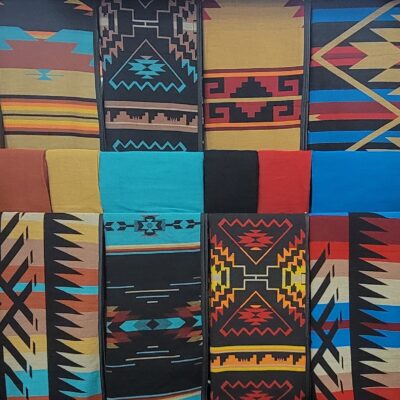 Just A Few Of Our Wide Array Of Southwestern Style, Reversible Bedspreads.