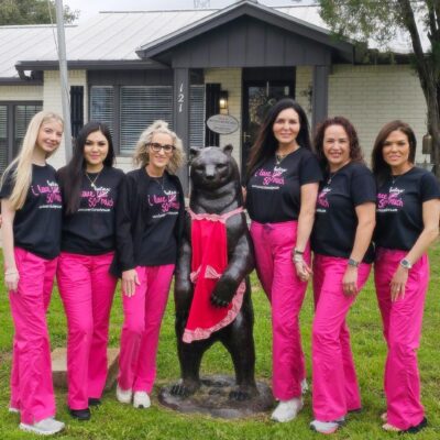 The Mac Medspa In La Vernia Takes Their Pink And Their Bears Very Seriously!