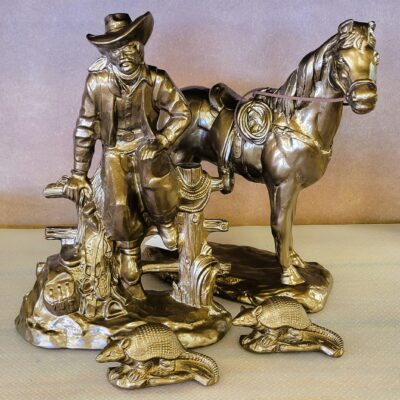 In Addition To Our Aluminum Statues Collection, We Also Offer Resin Statues Perfect For Any Western Themed Space!