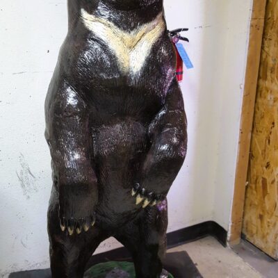 Our Standing Bear Measures 5 Ft Tall And Can Be Painted Life-like (shown Here) Or In Our Black/brown Finish. Feeling Nostalgic? You Can Also Get Him Painted As Winnie The Pooh!