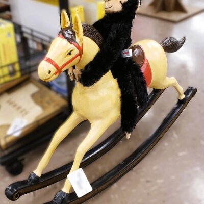 This Rocking Horse Is 33" Long And Would Make A Timeless Gift That Keeps On Giving For Generations!