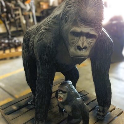 The Gorilla And Baby Pair Are Available For Custom Order. Call To Get Yours Today!
