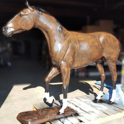Standing At Almost 5 Feet Tall, This Magnificent Piece Can Be Swapped In To Our Horse & Colt Internet Special!