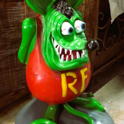 With It's Bright Paint, Standing At 3 Feet Tall, You Can't Miss This Classic Symbol!