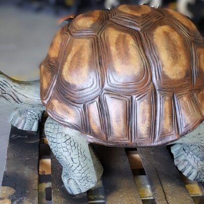 This Large Tortoise Can Be Custom Painted For Any Turtle Lover And Be Shipped Directly To You!