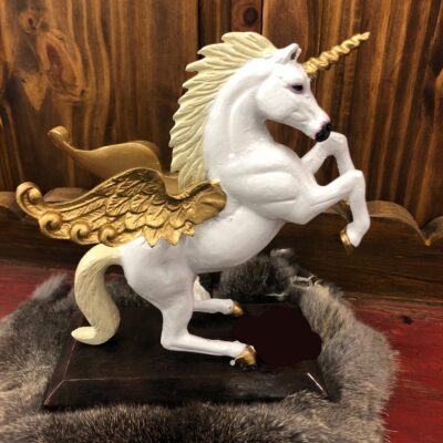 Great For An Office Space Or Bedroom, This Pegasus On Base Can Fly Home With You Today!