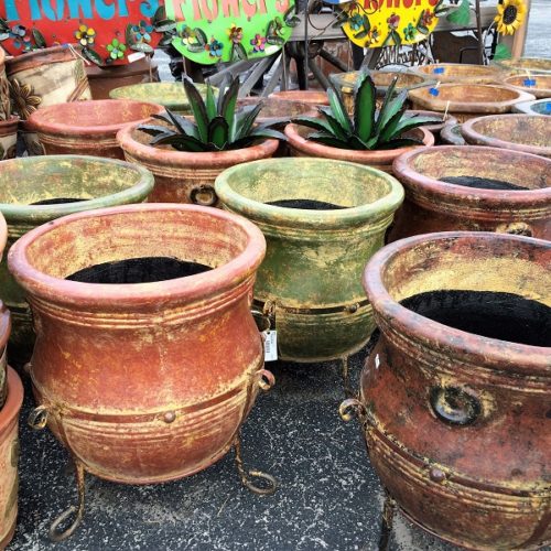 Mexican Pottery For Sale At Rustler's Junction In Lampasas