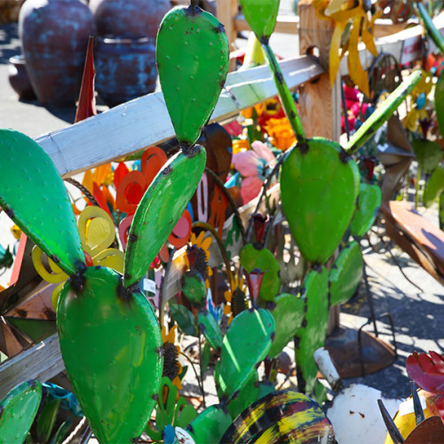 Cactus Statues For Your Outdoor Patio Or Backyard At Rustler's Junction