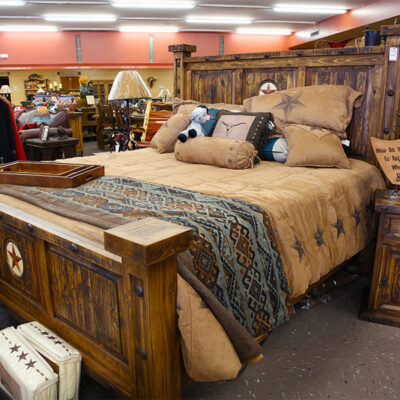 All Wood King Star Bed For Sale At Rustler's Junction