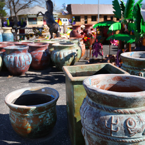 Extensive Pottery Inventory At Rustler's Junction In Lampasas